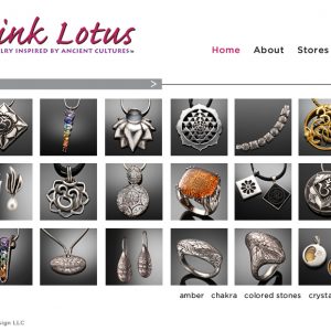 Pink Lotus Jewelry Website